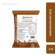 Load image into Gallery viewer, R18 - SDPMart Karunguruvai Rice - 4 lbs