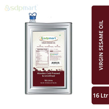Load image into Gallery viewer, OS16L - SDPMart Virgin Sesame Oil - 16 Litre (1 x 16L)
