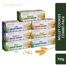 Load image into Gallery viewer, C0 - SDPMart Millet BUTTER Cookies Combo - 700g (7 packs) (Dec2026)