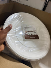Load image into Gallery viewer, L2 - SDPMart Premium Bagasse Plates - 12" Round Deep - 50 Nos