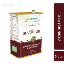 Load image into Gallery viewer, OS5L - SDPMart Virgin Sesame Oil - 5 Litre