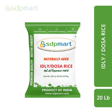Load image into Gallery viewer, R2 - SDPMart Premium Idly & Dosa Rice 20 Lbs