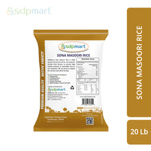 Load image into Gallery viewer, R3 - SDPMart Premium Sona Masoori Rice 20Lb