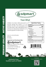 Load image into Gallery viewer, SDPMart Dhal Combo (Urad Gota + Toor Dhal) - 8LB