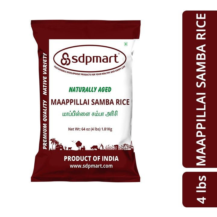 R9 - SDPMart Maappillai Samba Rice - 4 Lbs