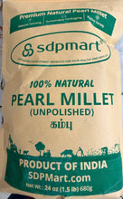 Load image into Gallery viewer, SDPMart Premium Pearl (கம்பு) Millet (Unpolished) 1.5 LB
