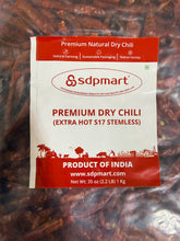 Load image into Gallery viewer, S6 - SDPMart Premium Stemless whole Chilli Extra Hot - 1Kg
