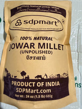 Load image into Gallery viewer, SDPMart Premium Jowar (Sorghum/சோளம்) Millet (Unpolished) 1.5 LB
