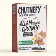 Chutnefy - Ginger | Andhra Style | Sweet & Spicy | Serves 4 to 5