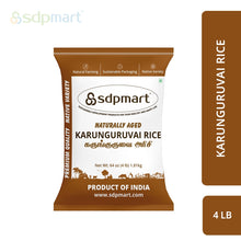 Load image into Gallery viewer, R18 - SDPMart Karunguruvai (Similar to Black kavuni) Rice - 4 lbs
