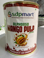 SDPMart Aseptic AlPhonso Mango Pulp 850 Grams