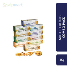 Load image into Gallery viewer, C0 - SDPMart Millet Butter Cookies Full Combo - 1Kg (10 packs) (Sep2027)
