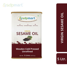 Load image into Gallery viewer, OS5L - SDPMart Virgin Sesame Oil - 5 Litre
