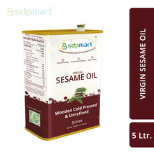 Load image into Gallery viewer, OS5L - SDPMart Virgin Sesame Oil - 5 Litre
