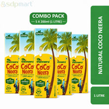 Load image into Gallery viewer, SDPMart Coco Neera Combo (பதநீர்/தெழுவு) (Thenneera) 5x200ml (1 Litre)
