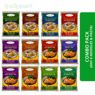 Millet Noodles & Pastas Combo Box - 6 + 6 Assorted Packets