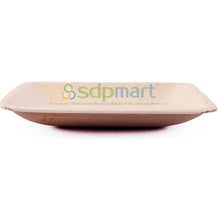 Load image into Gallery viewer, SDPMart Premium Leaf Plates - 10&quot; Square Plates - 25 Nos
