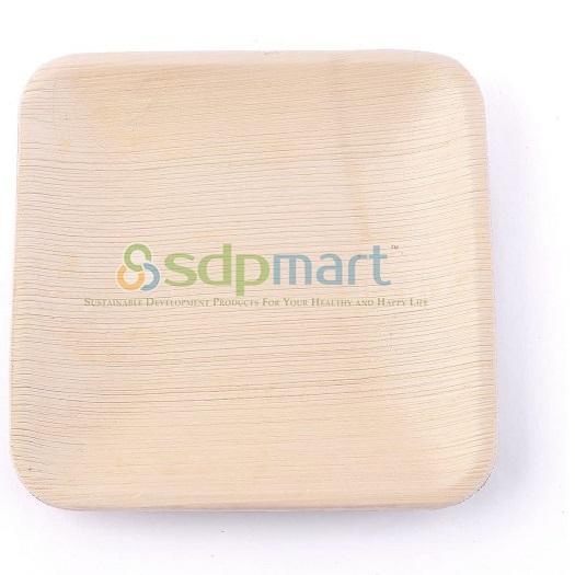 SDPMart Premium Leaf Plates - 10