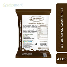 Load image into Gallery viewer, R13 - SDPMart Ottadaiyan Samba Rice - 4 lbs
