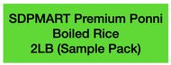 Sample Pack - SDPMart Premium Ponni Boiled Rice - 2LB