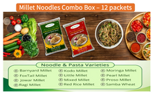 Load image into Gallery viewer, Millet Noodles Combo Box - 12 Packets

