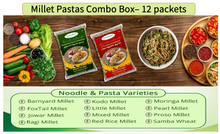 Load image into Gallery viewer, Millet Pastas Combo Box - 12 Packets
