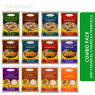 Millet Vermicelli-Noodles-Pastas Combo Box - 4+4+4 Assorted Packets